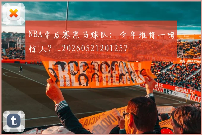 NBA季后赛黑马球队:今年谁将一鸣惊人?_20260521201257