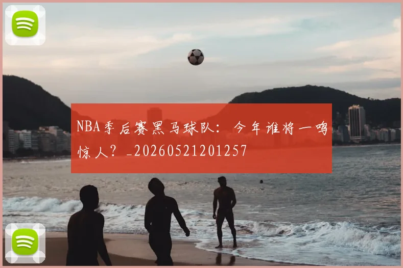 NBA季后赛黑马球队:今年谁将一鸣惊人?_20260521201257